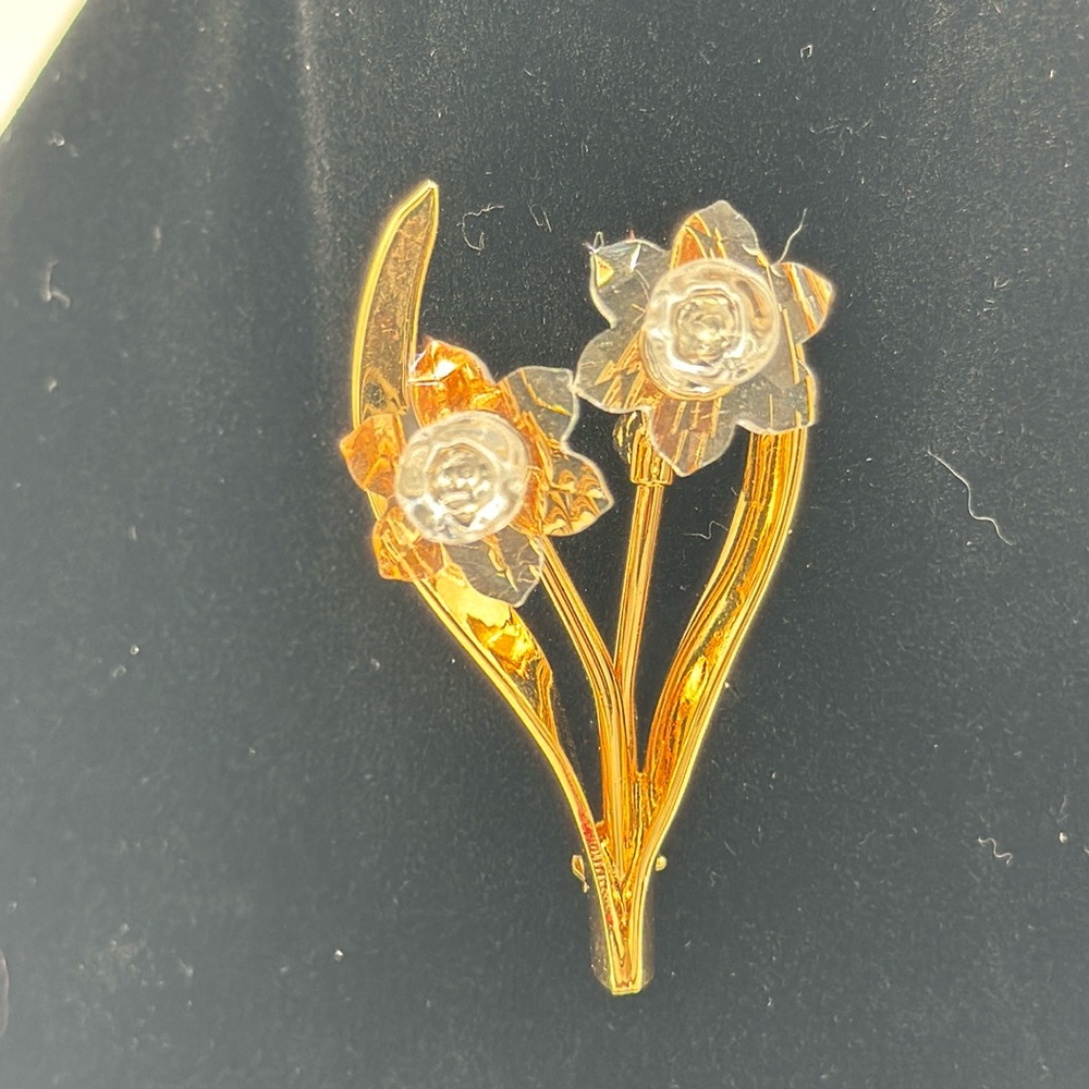 Swarovski Vintage Daffodil Pin